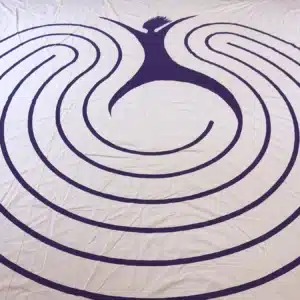 20 ft. Dancing Woman 6-Circuit Labyrinth Rental