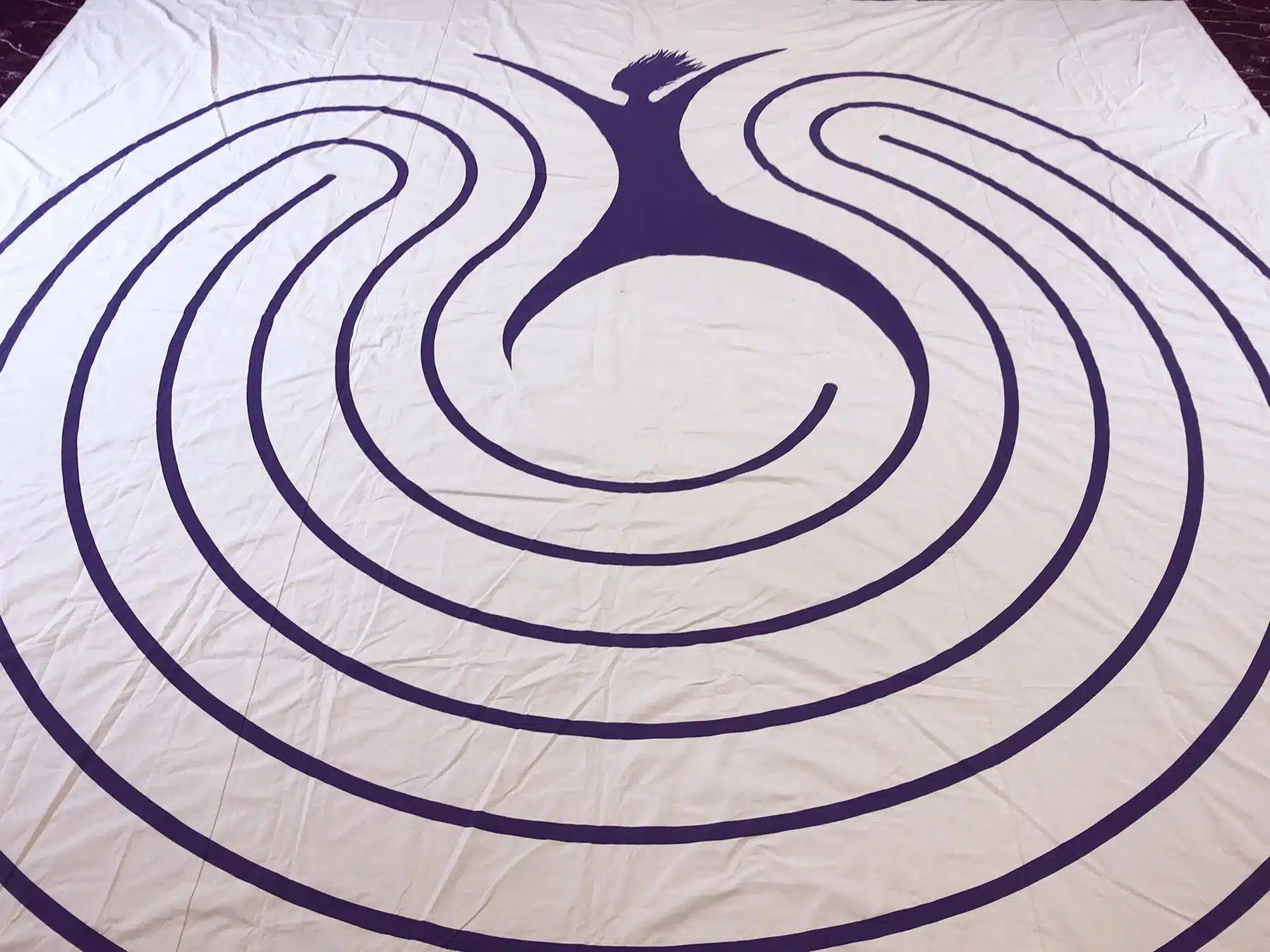 20 ft. Dancing Woman 6-Circuit Labyrinth Rental
