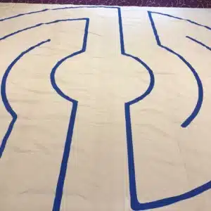 24 ft. Square Wheelchair/Walker Accessible Labyrinth