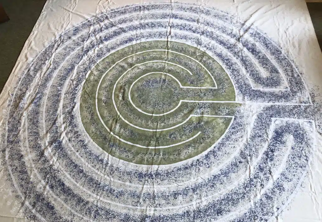 12 ft. Island 7-Circuit Labyrinth Rental
