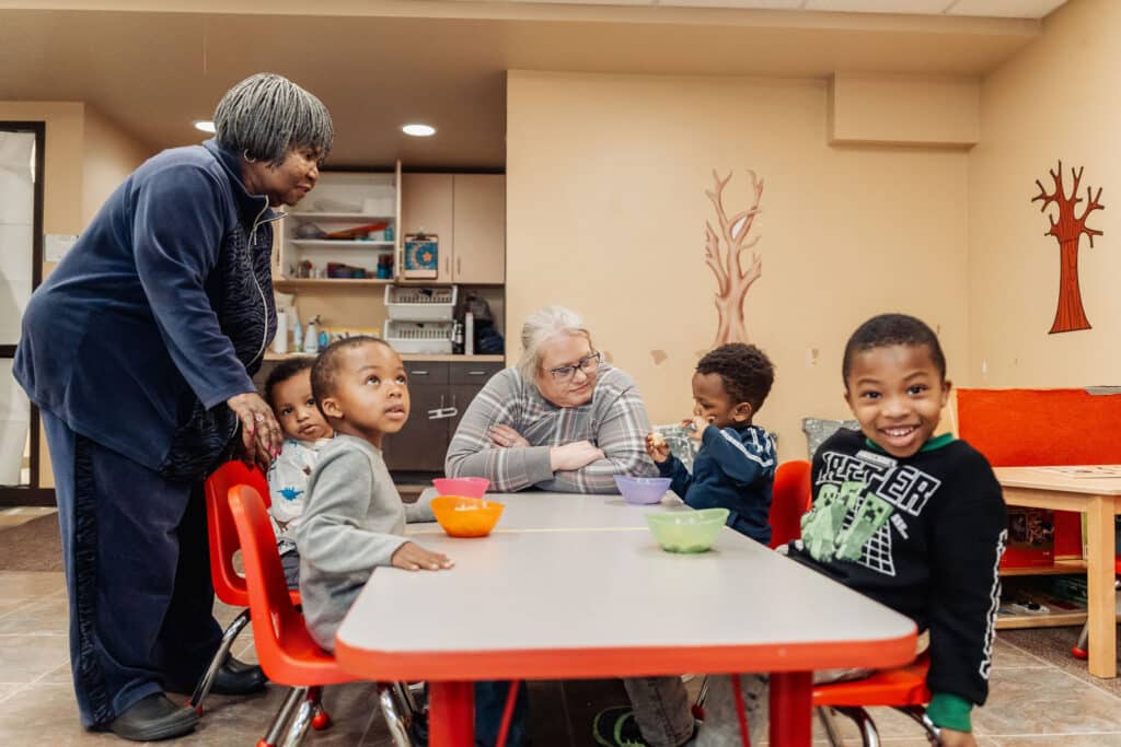 children with Learning In Style members
