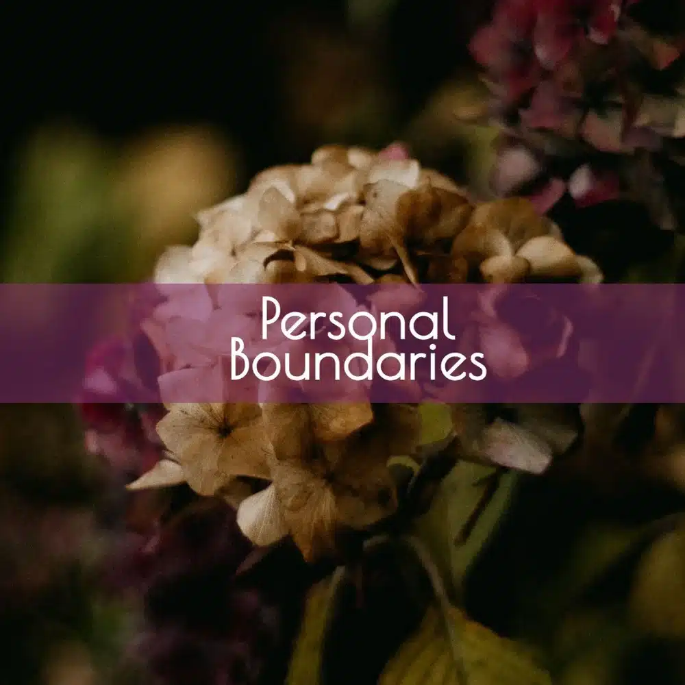 Personal Boundaries journaling prompts