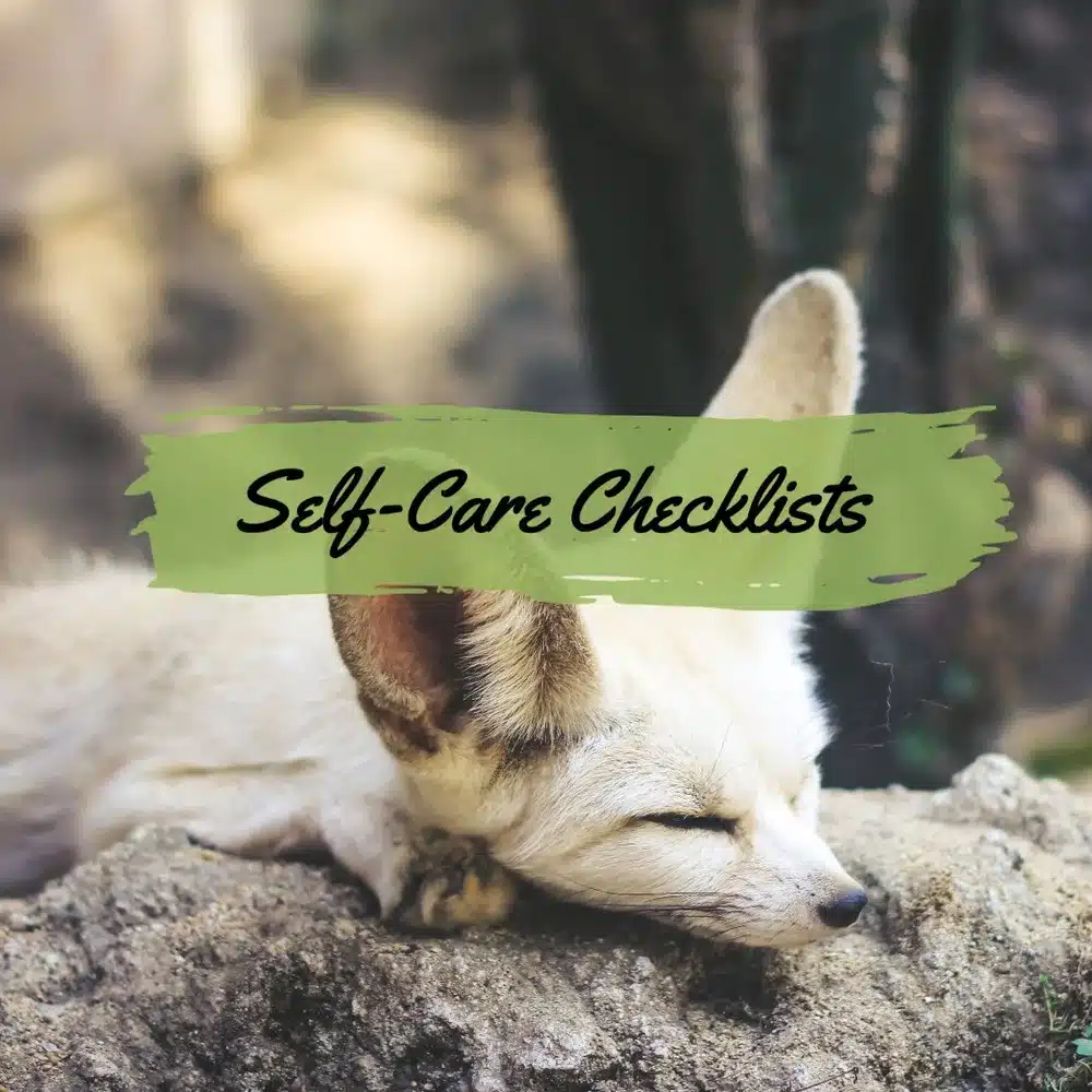 Self-Care Checklists