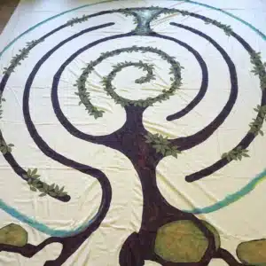 12 ft. Stonetree Spiral 5-Circuit Labyrinth