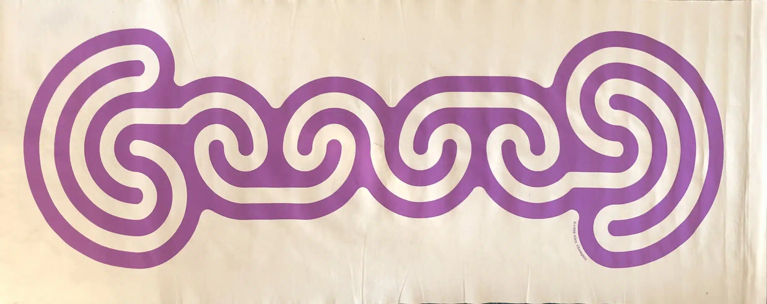 Meander Wand Labyrinth